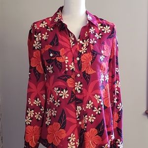 Lucky Brand Silk Shirt